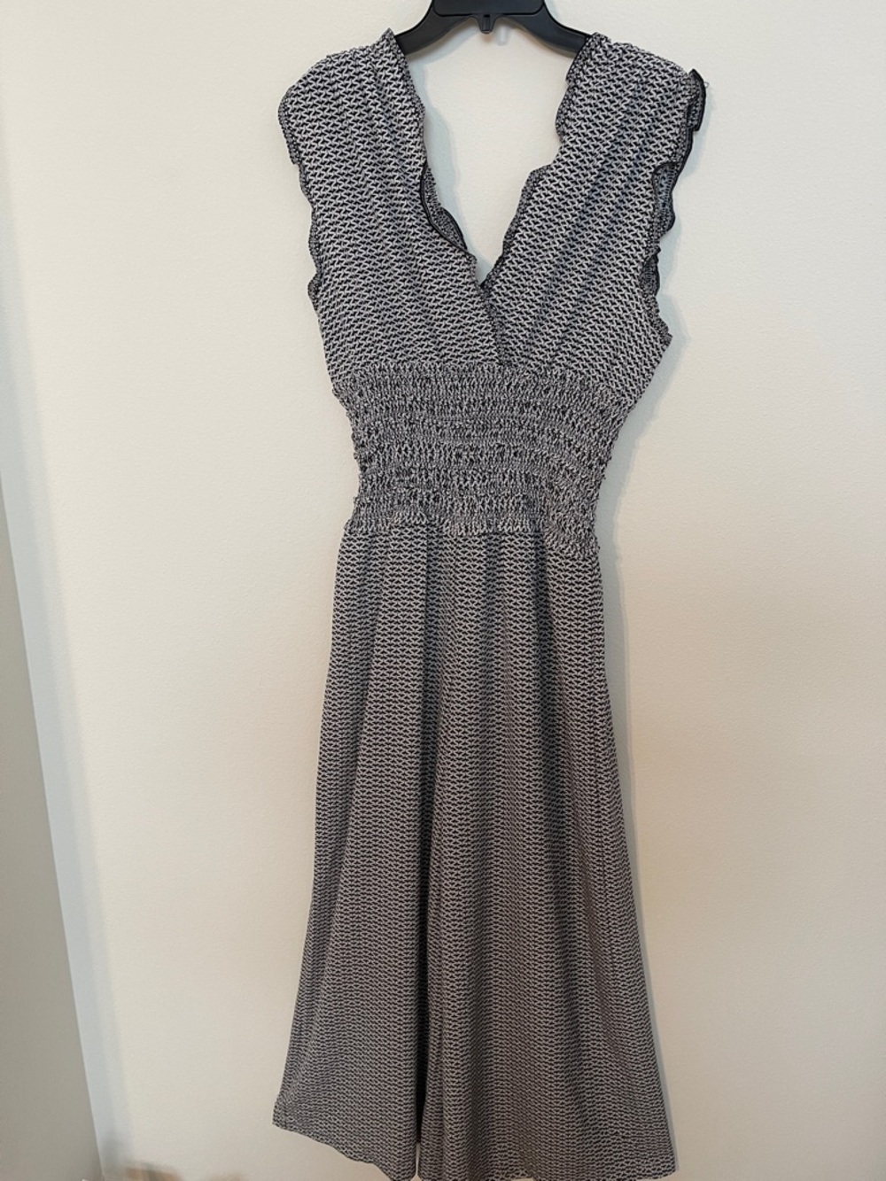 NWT Max Studio Black & White Print Jumpsuit